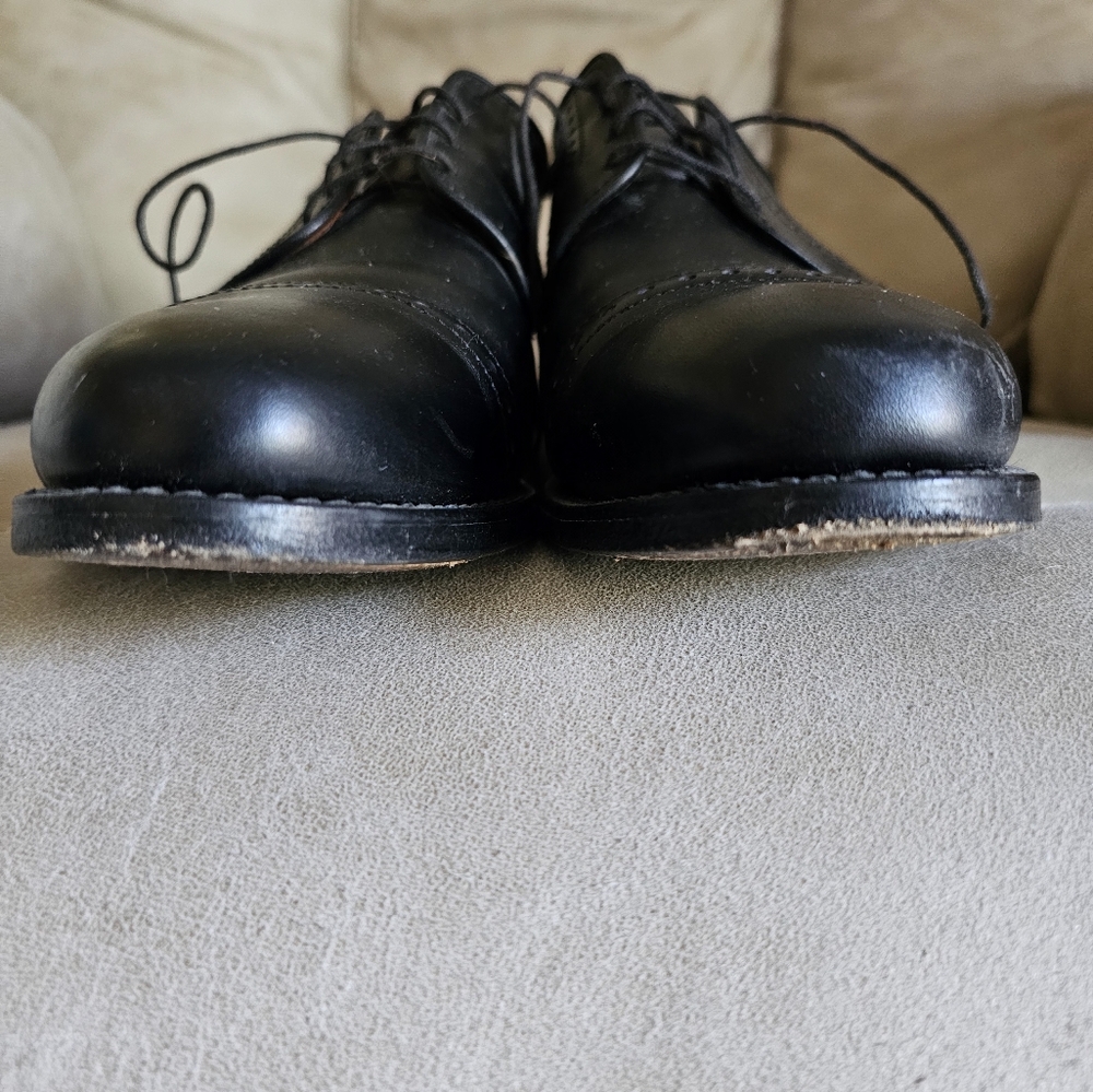 Allen Edmonds Clifton black leather Oxford Dress shoes size 10 - Picture 2 of 10